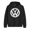 Volkswagen Classic White VW Logo Men's Hooded Sweatshirt product image 1