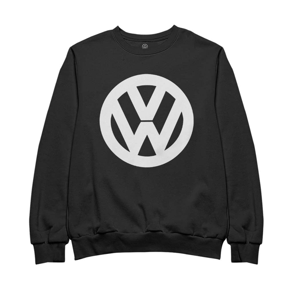 Volkswagen Classic White VW Logo Men's Sweatshirt product image 1