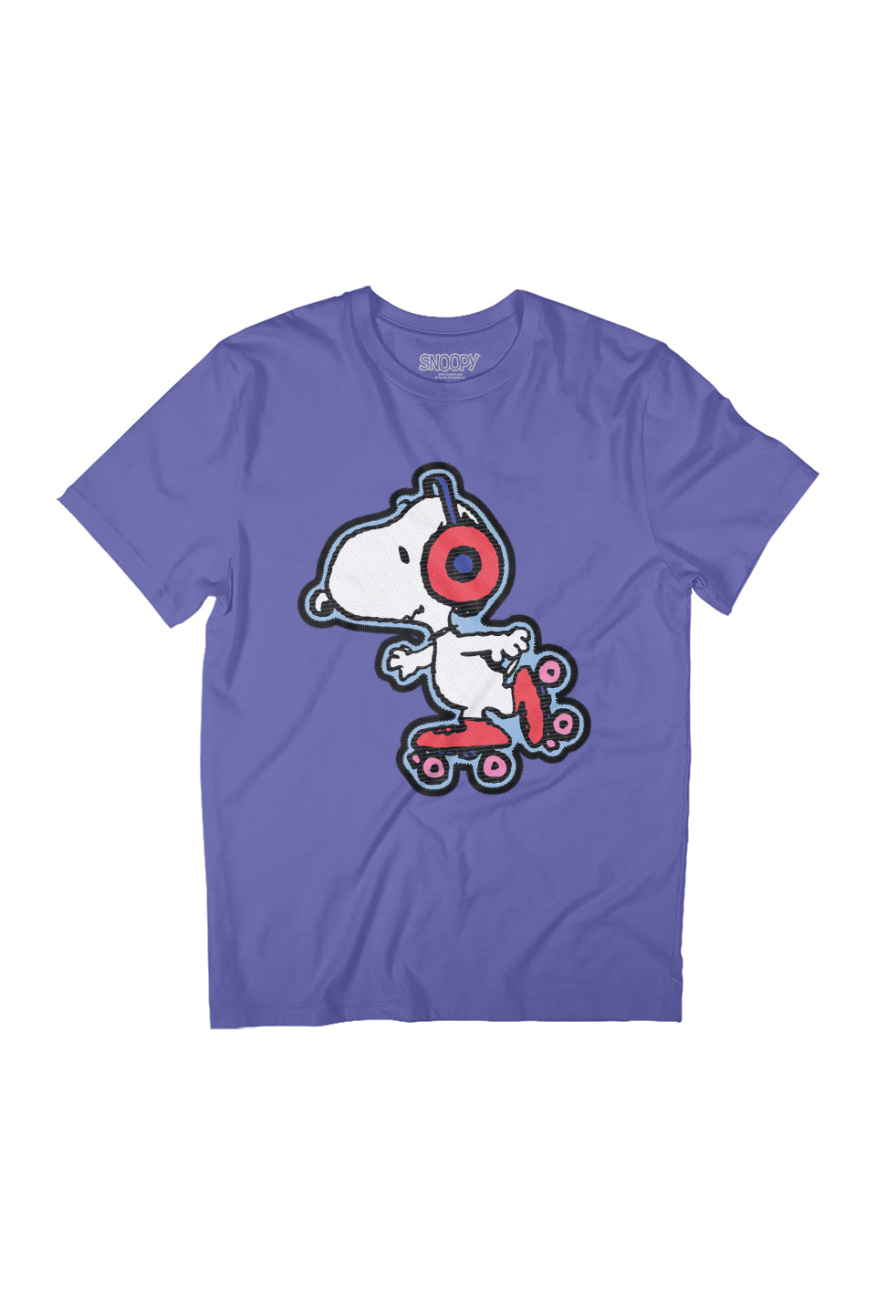 Peanuts Snoopy Skating To Music Women's Relaxed Fit T-Shirt product image 1