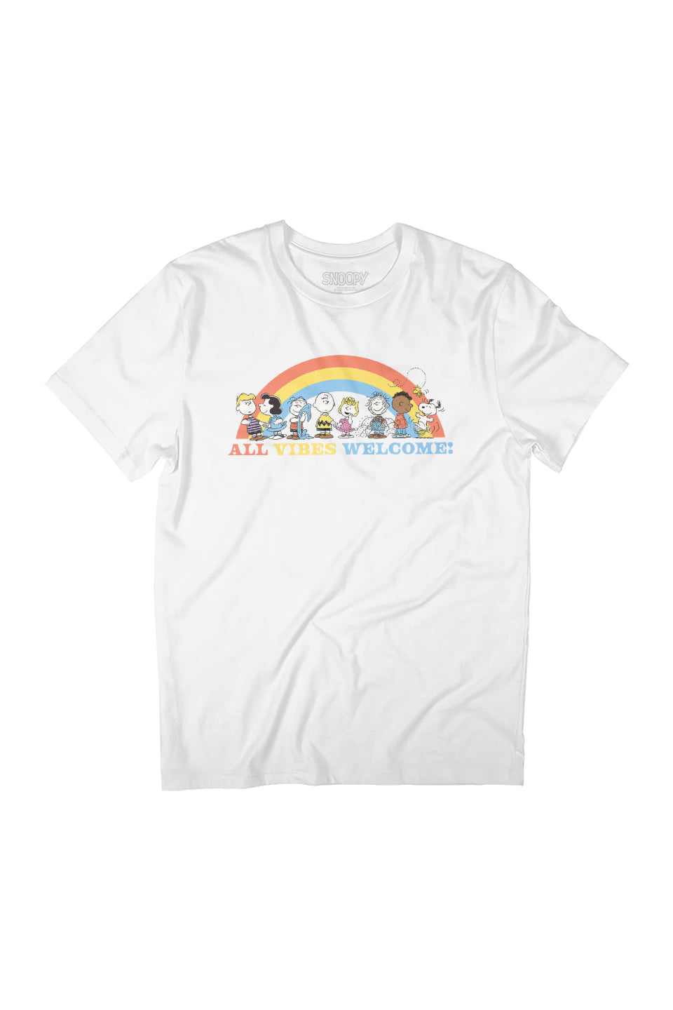 Peanuts Rainbow All Vibes Welcome Women's Relaxed Fit product image 1