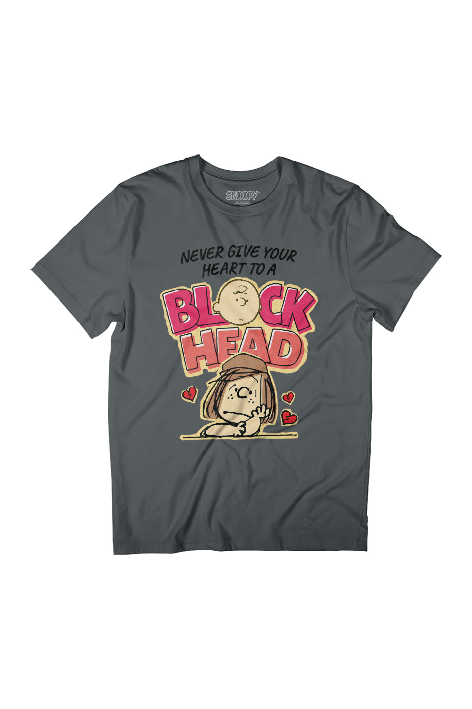 Peanuts Peppermint Patty Block Head Valentines Day Women's product image 1