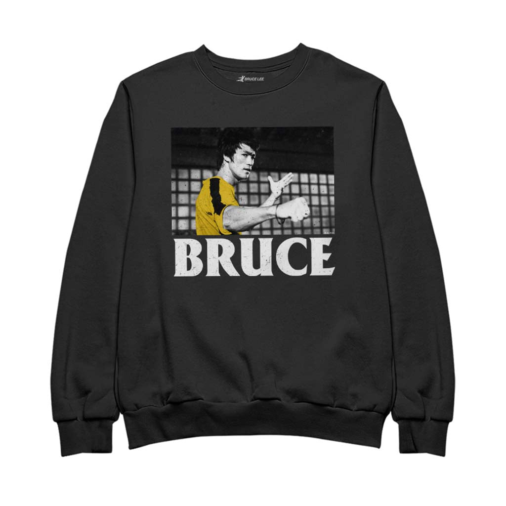 Bruce Lee Game Of Death Closed Fist Men's Sweatshirt product image 1