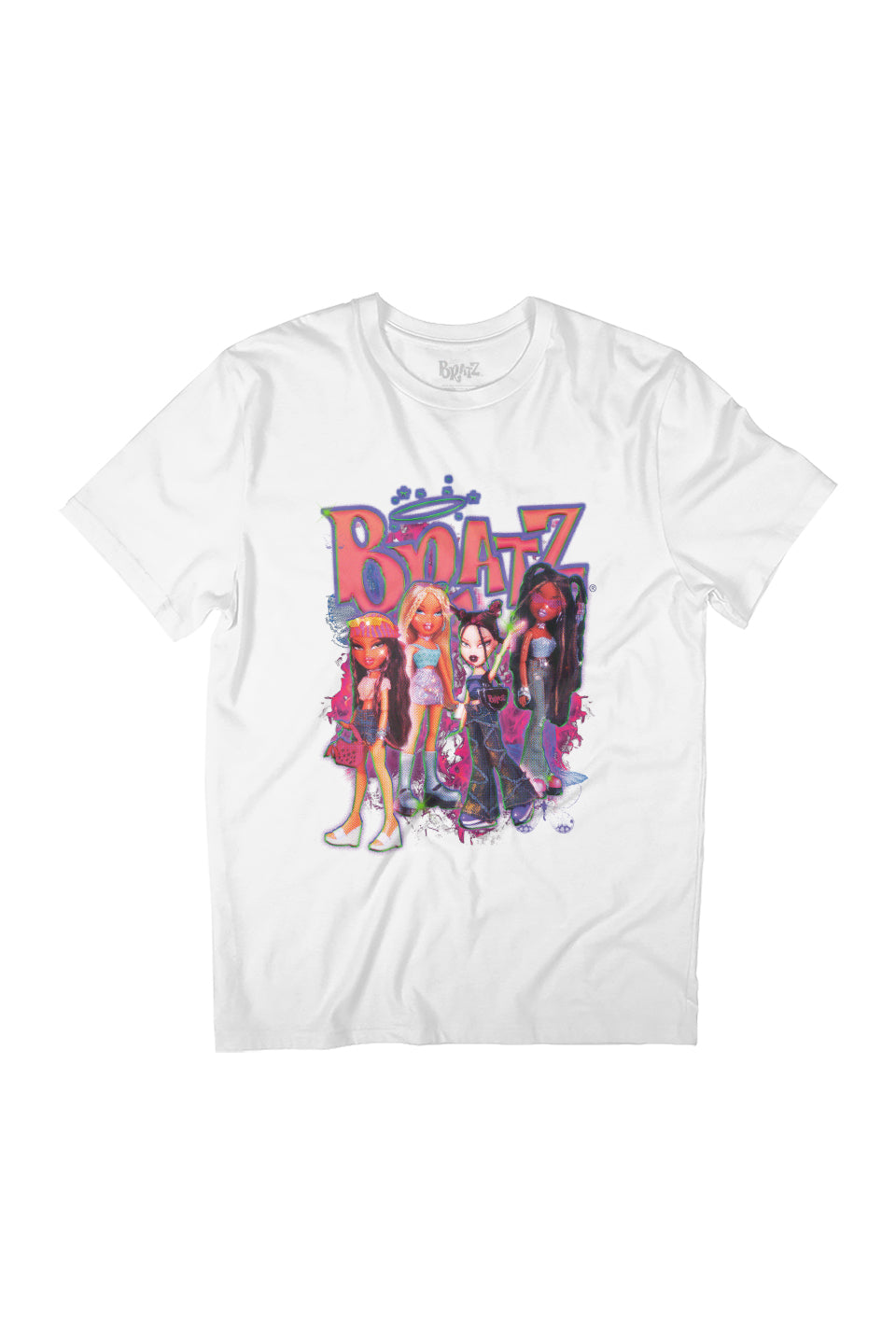Bratz Girls On Neon Pink Fire Women's Relaxed Fit T-Shirt product image 1