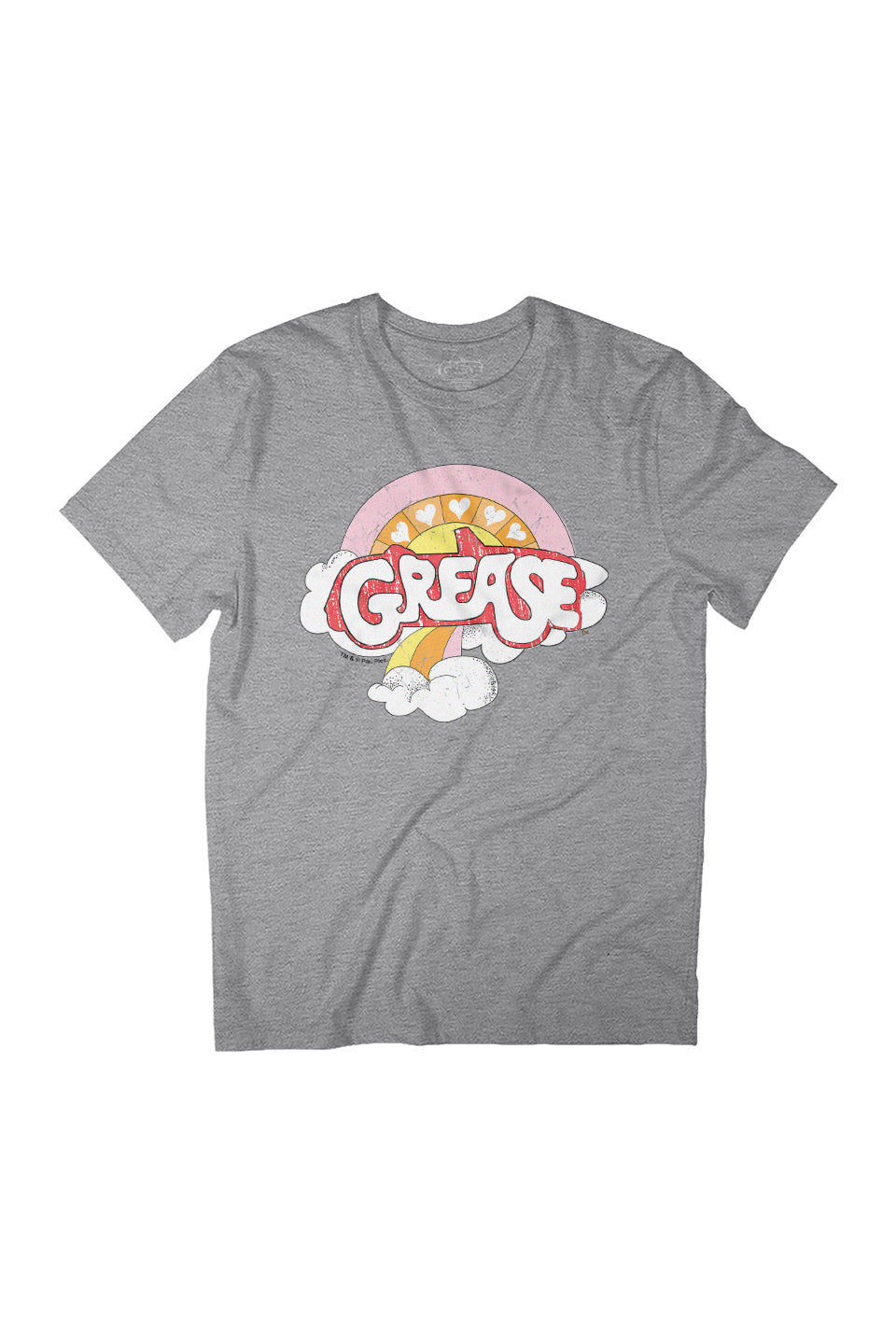 Grease White & Red Car Logo Women's Relaxed Fit T-Shirt product image 1