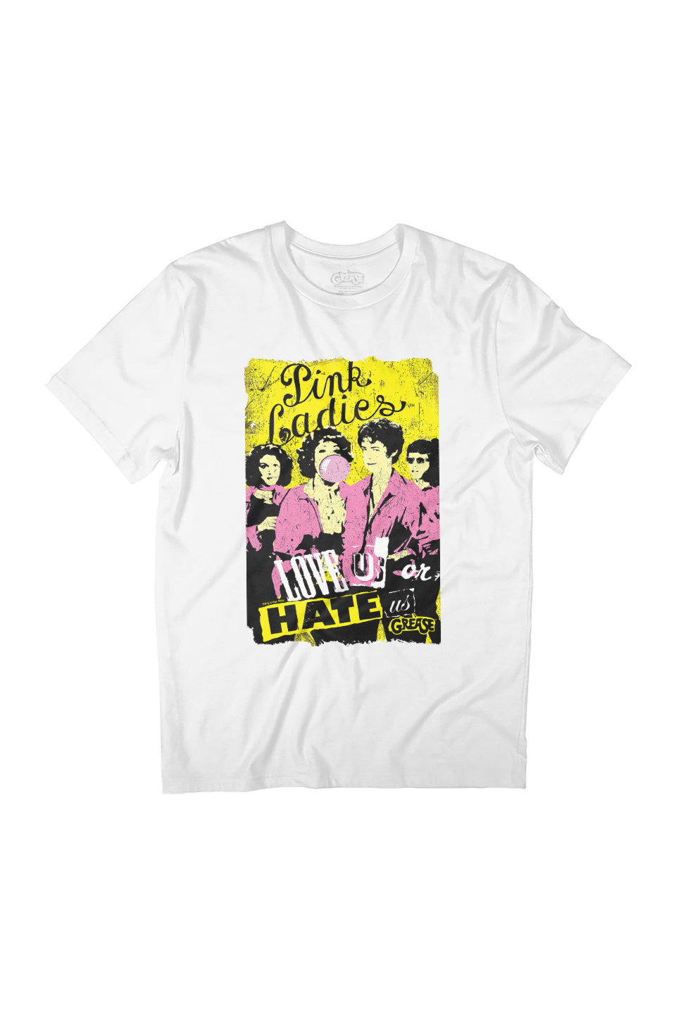 Grease Pink Ladies Love Us Or Hate Us Women's Relaxed Fit product image 1
