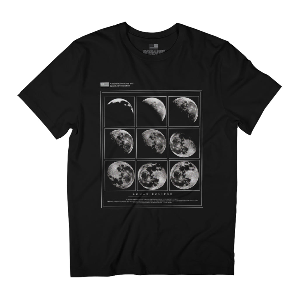 NASA Lunar Eclipse Moon Photos Space Men's T-Shirt product image 1