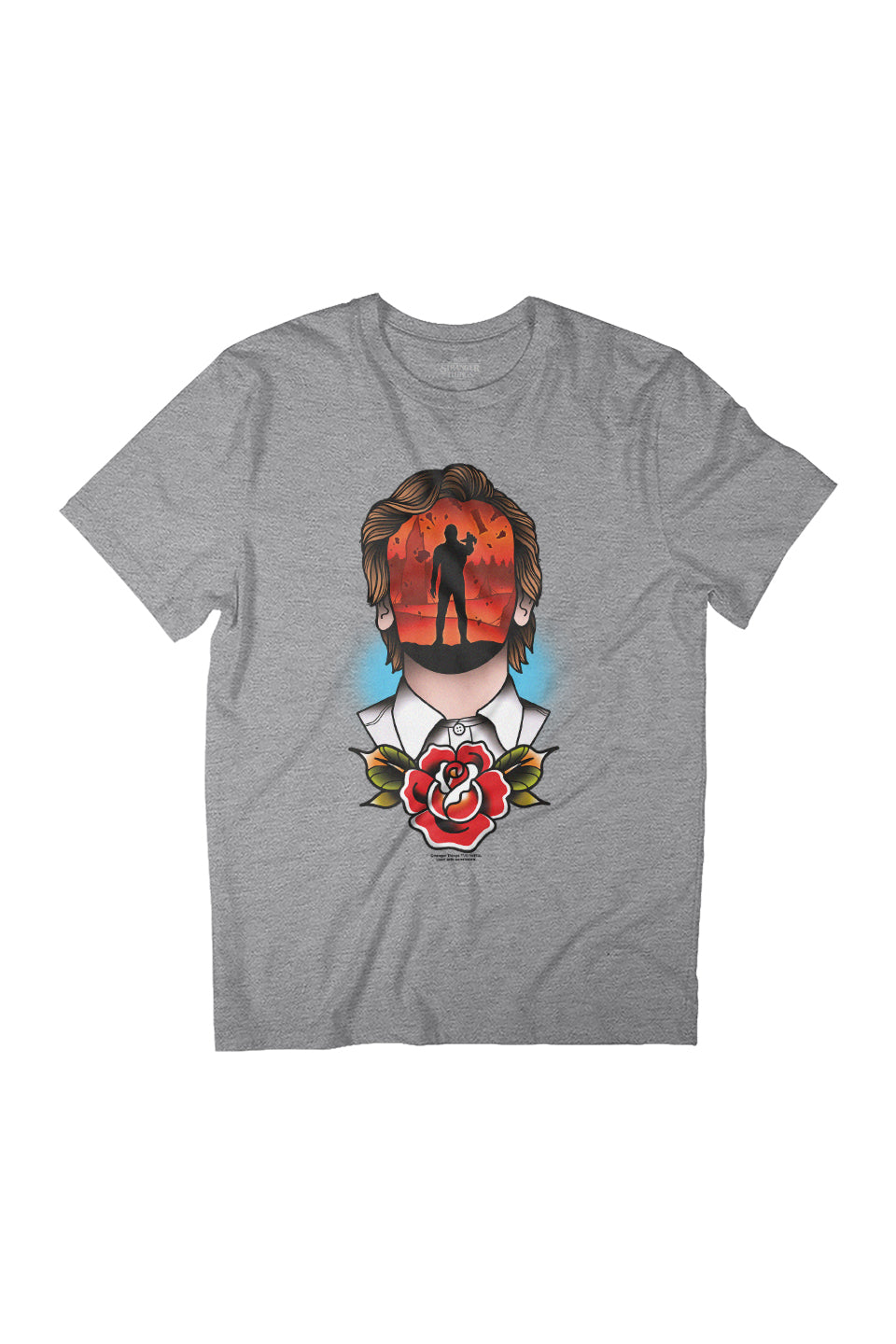 Stranger Things Henry Creel Vecna One Rose Tattoo Women's product image 1