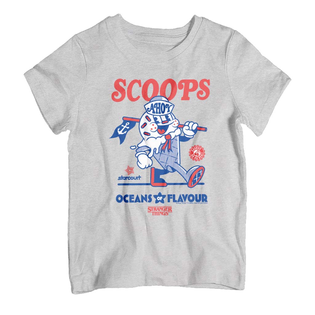Stranger Things Scoops Ahoy Red Blue Ice Cream Parlor Kid's product image 1