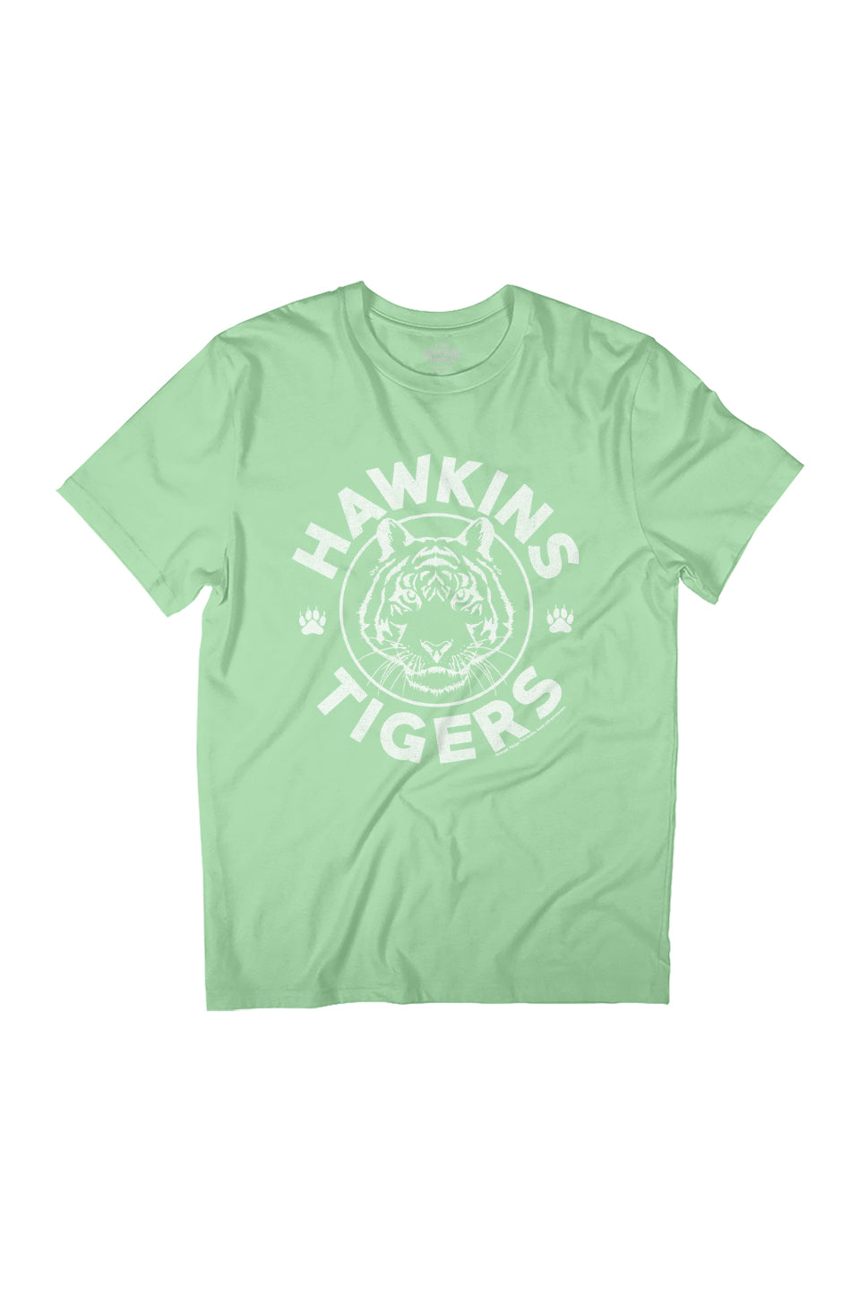 Stranger Things Hawkins Tigers Paws White Logo Women's product image 1
