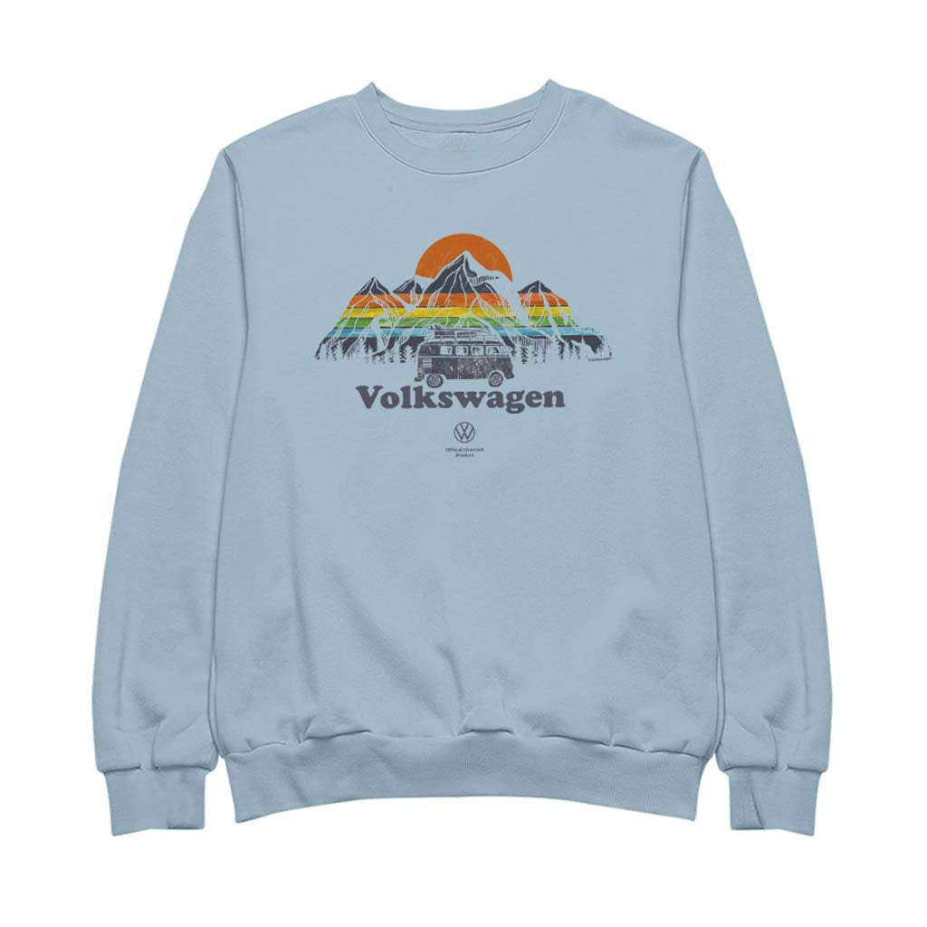 Volkswagen Campervan Colour Stripe Mountains Men's product image 1