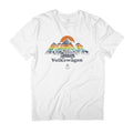 Volkswagen Campervan Colour Stripe Mountains Men's T-Shirt product image 1