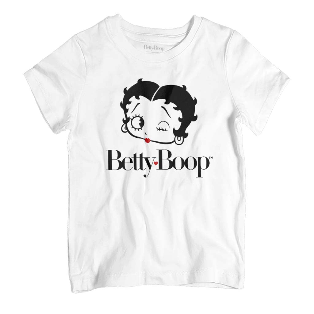 Betty Boop Red Heart Kid's T-Shirt product image 1