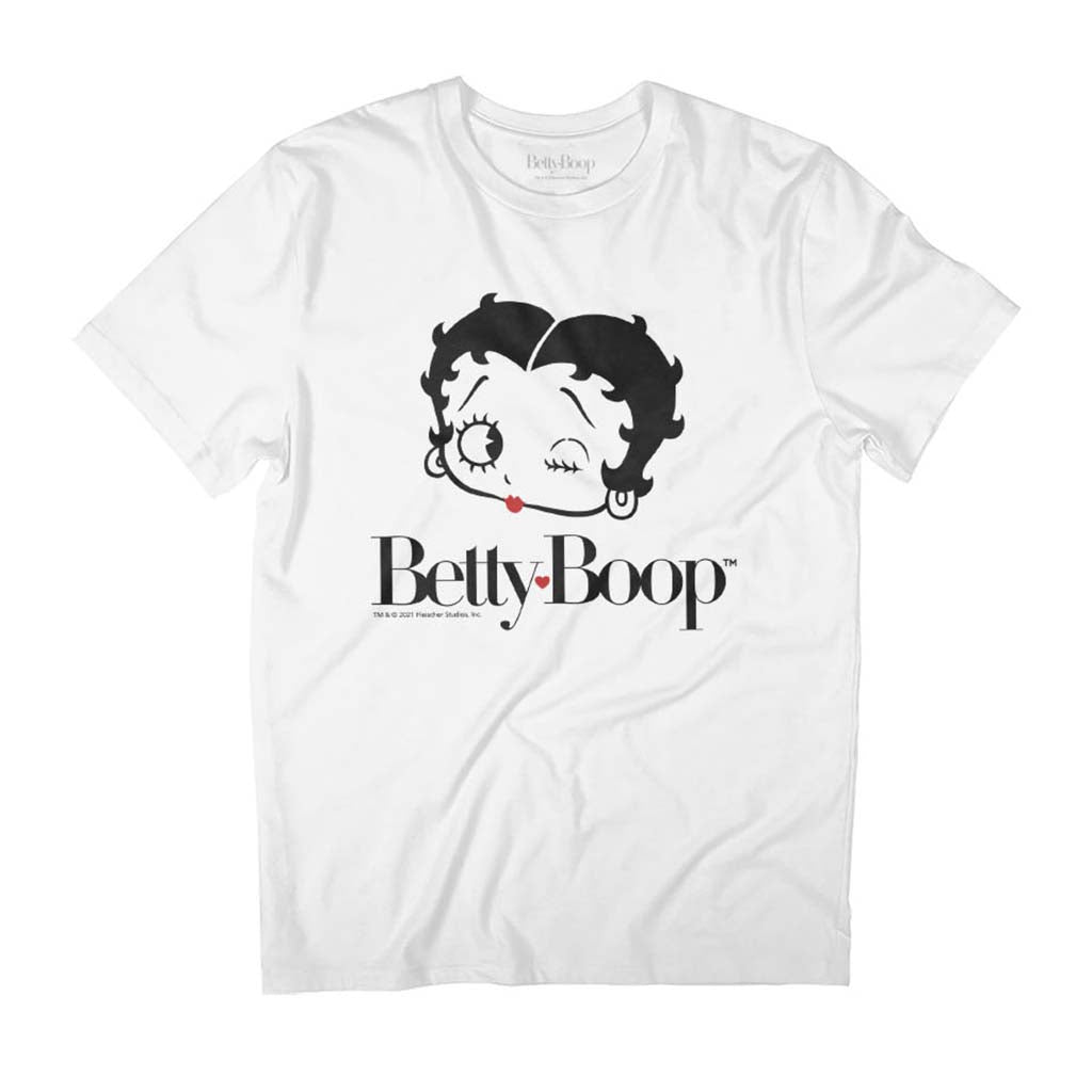 Betty Boop Red Heart Women's Relaxed Fit T-Shirt product image 1