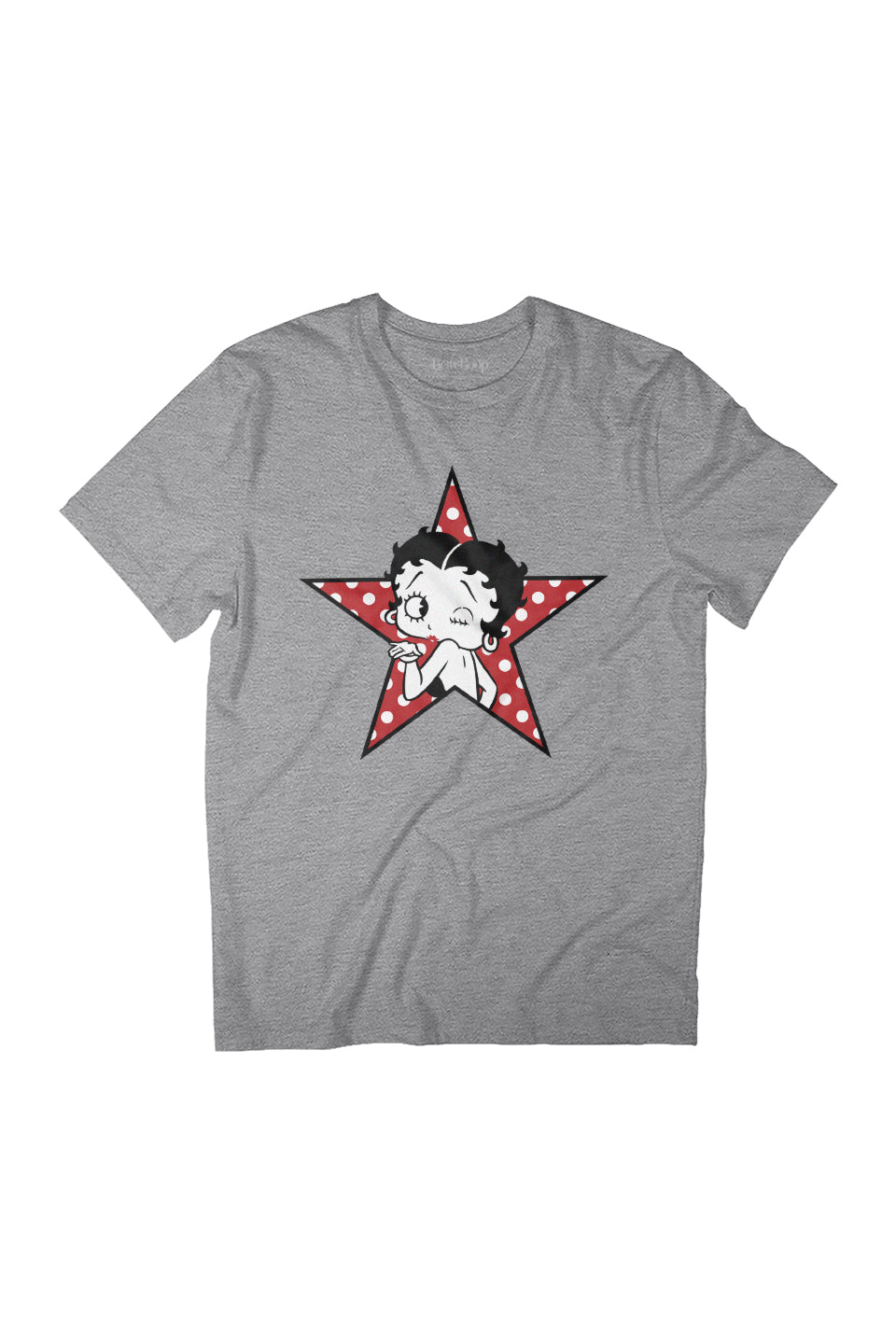 Betty Boop Wink Polka Dot Star Women's Relaxed Fit T-Shirt product image 1
