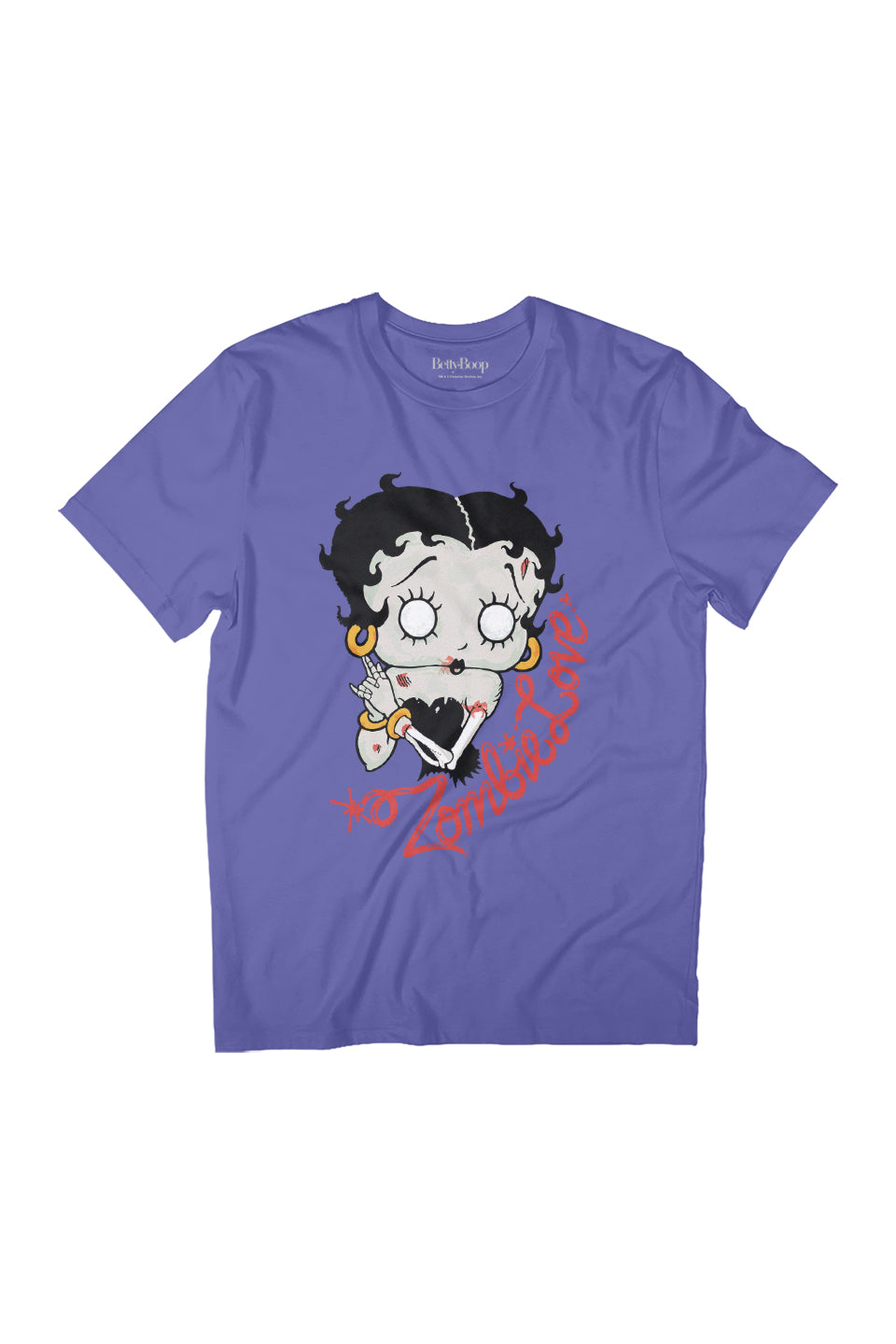 Betty Boop Zombie Love Halloween Women's Relaxed Fit T-Shirt product image 3