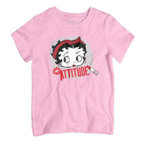Betty Boop Lipstick Attitude Kid's T-Shirt product image 1