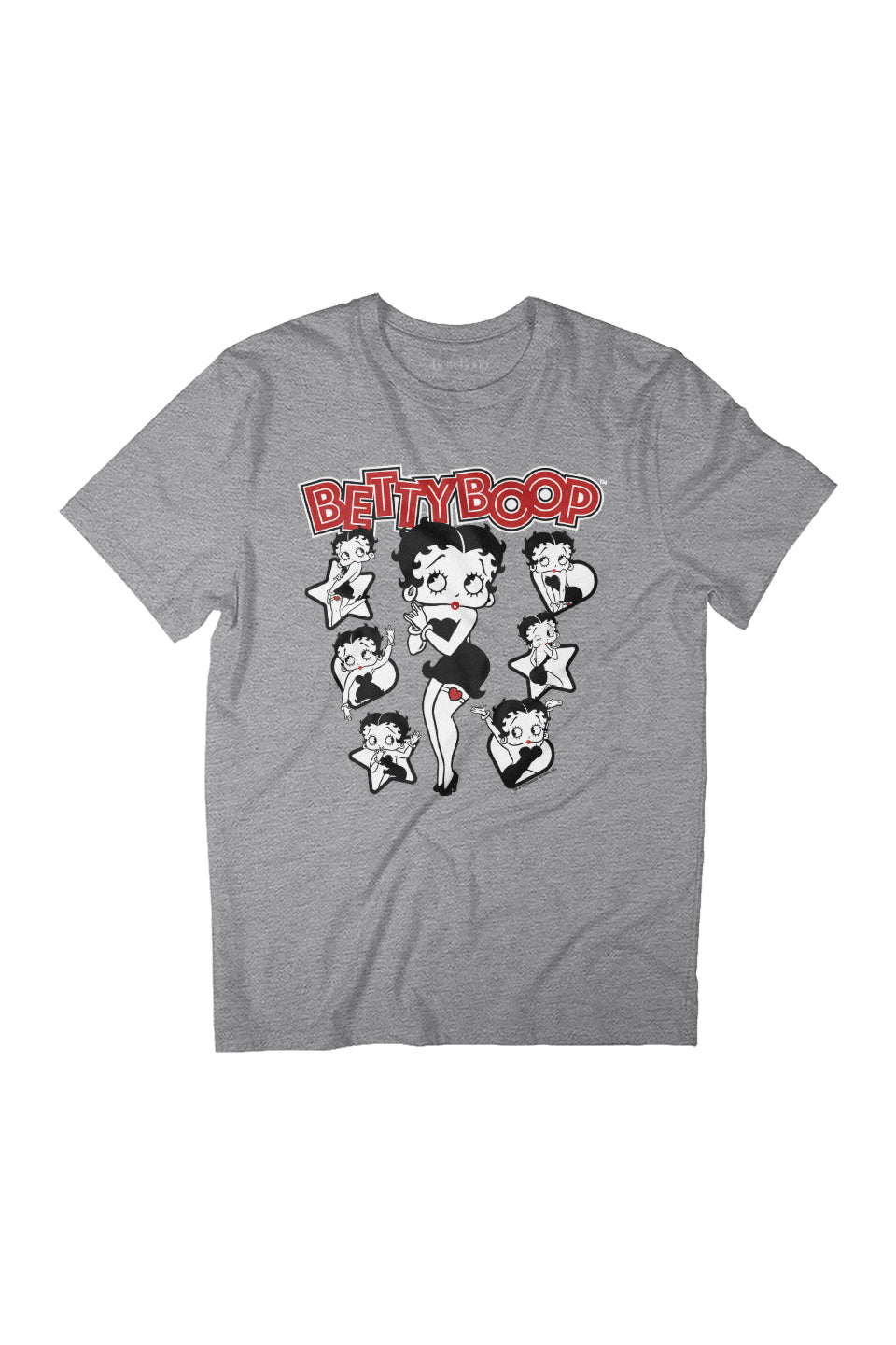 Betty Boop Hearts And Stars Poses Women's Relaxed Fit product image 1