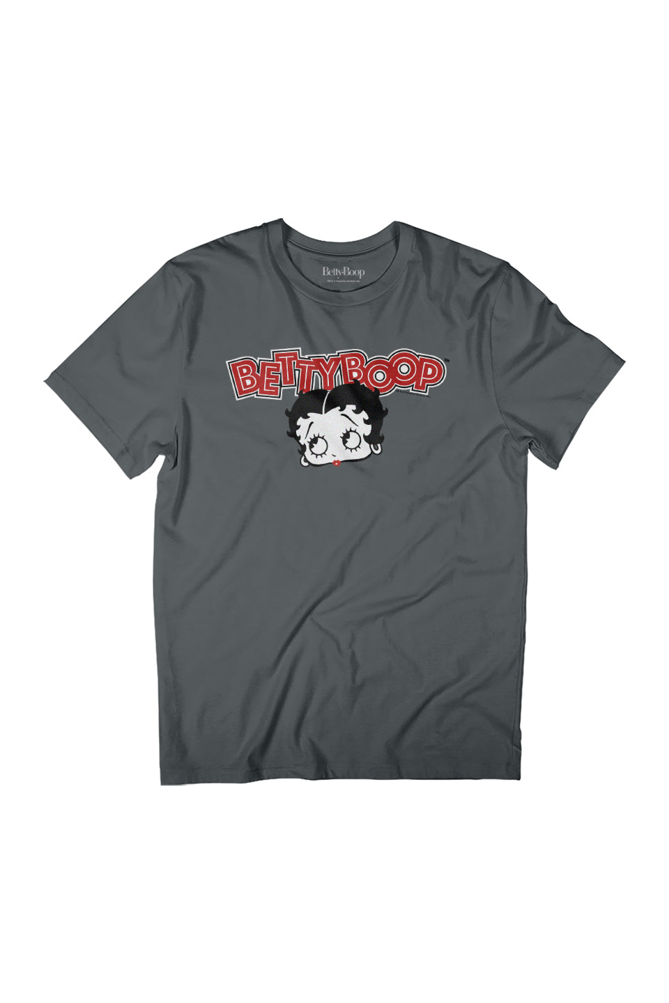 Betty Boop Red Lips Face And Logo Women's Relaxed Fit product image 1