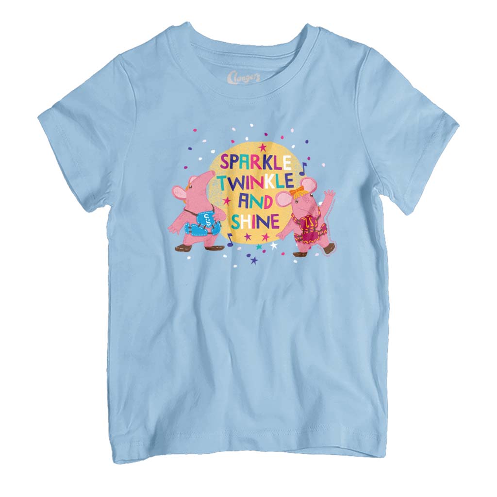 Clangers Sparkle Twinkle And Shine Retro Kid's T-Shirt product image 1