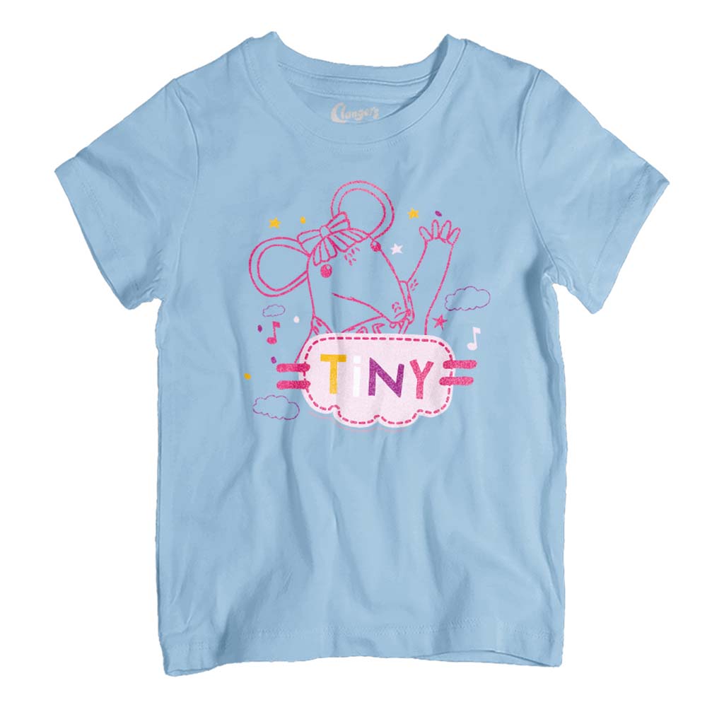 Clangers Tiny Clanger Cute Wave Retro Kid's T-Shirt product image 1