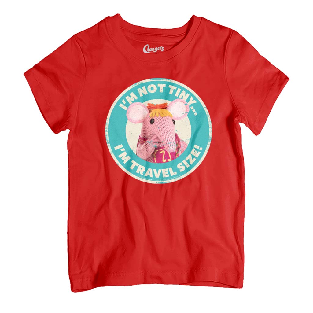 Clangers Tiny Clanger I'm Not I'm Travel Size! Retro Kid's product image 1