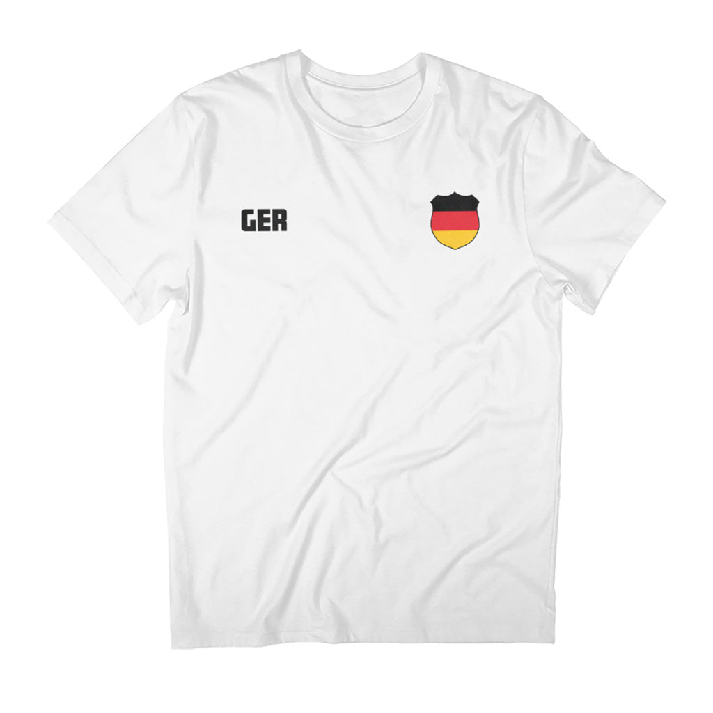 Germany World Cup Football Kit Style Men's T-Shirt