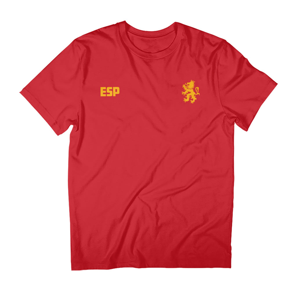 Spain World Cup Football Kit Style Men's T-Shirt