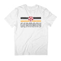 Germany Retro Stripe World Cup Football Men's T-Shirt