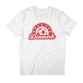 Denmark Star World Cup Football Outline Men's T-Shirt