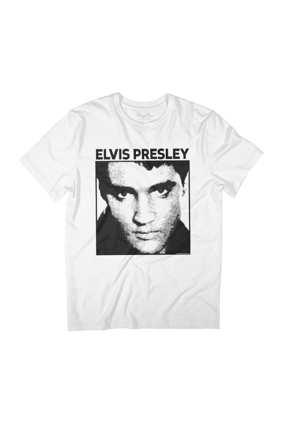 Elvisly Yours Elvis Presley B&W Face Women's Relaxed Fit product image 1