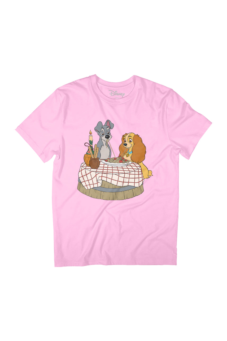 Disney Lady And The Tramp Spaghetti Scene Women's Relaxed product image 1