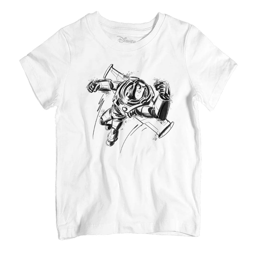 Disney Buzz Lightyear Sketch Toy Story Kid's T-Shirt product image 1