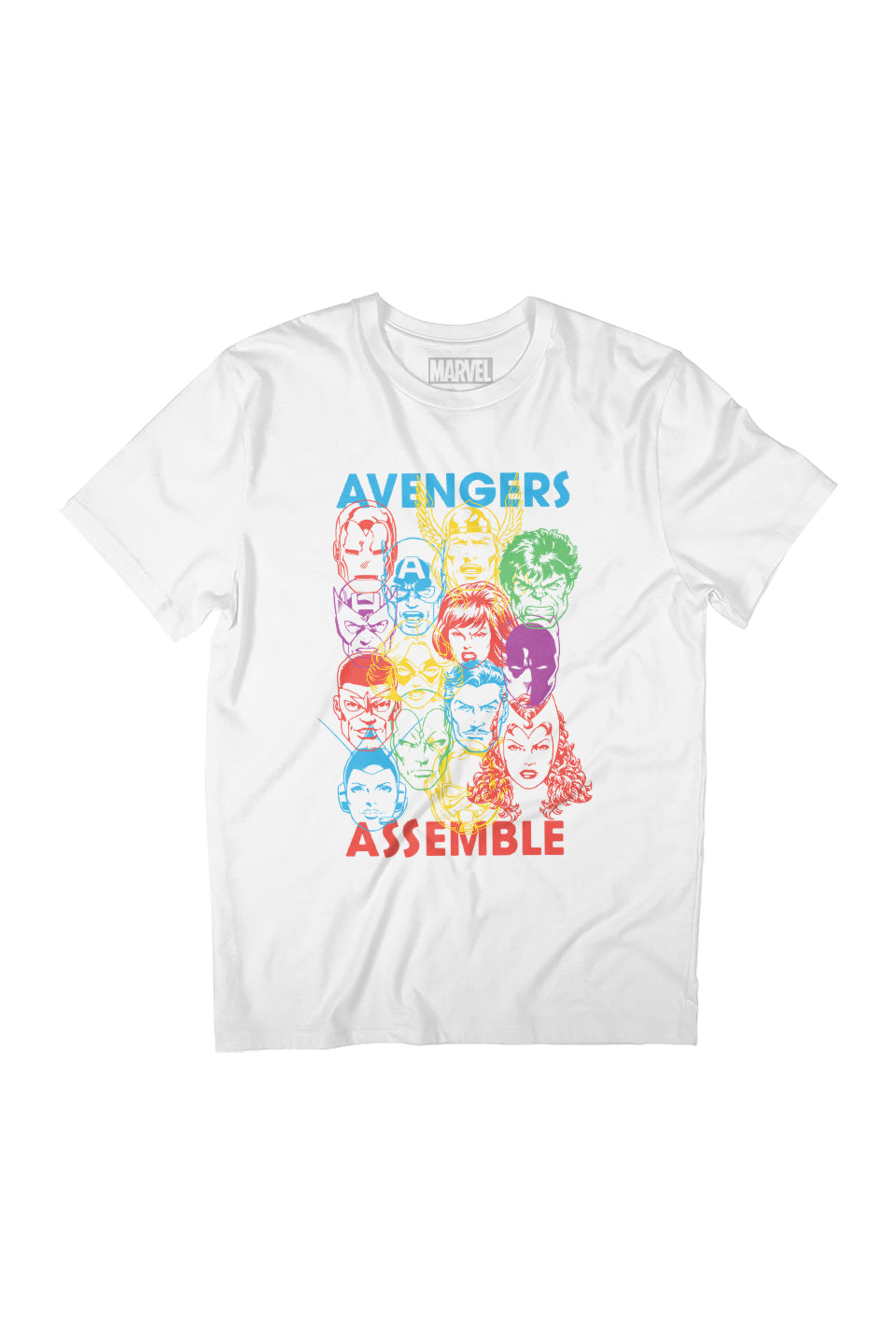 Marvel Avengers Character Head Outlines Assemble Women's product image 1