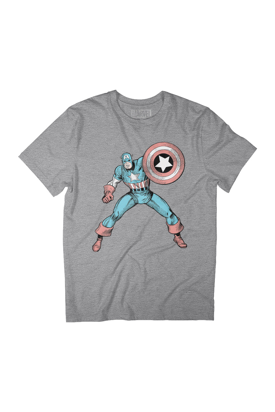 Marvel Comic Captain America Shield Pose Women's Relaxed product image 1