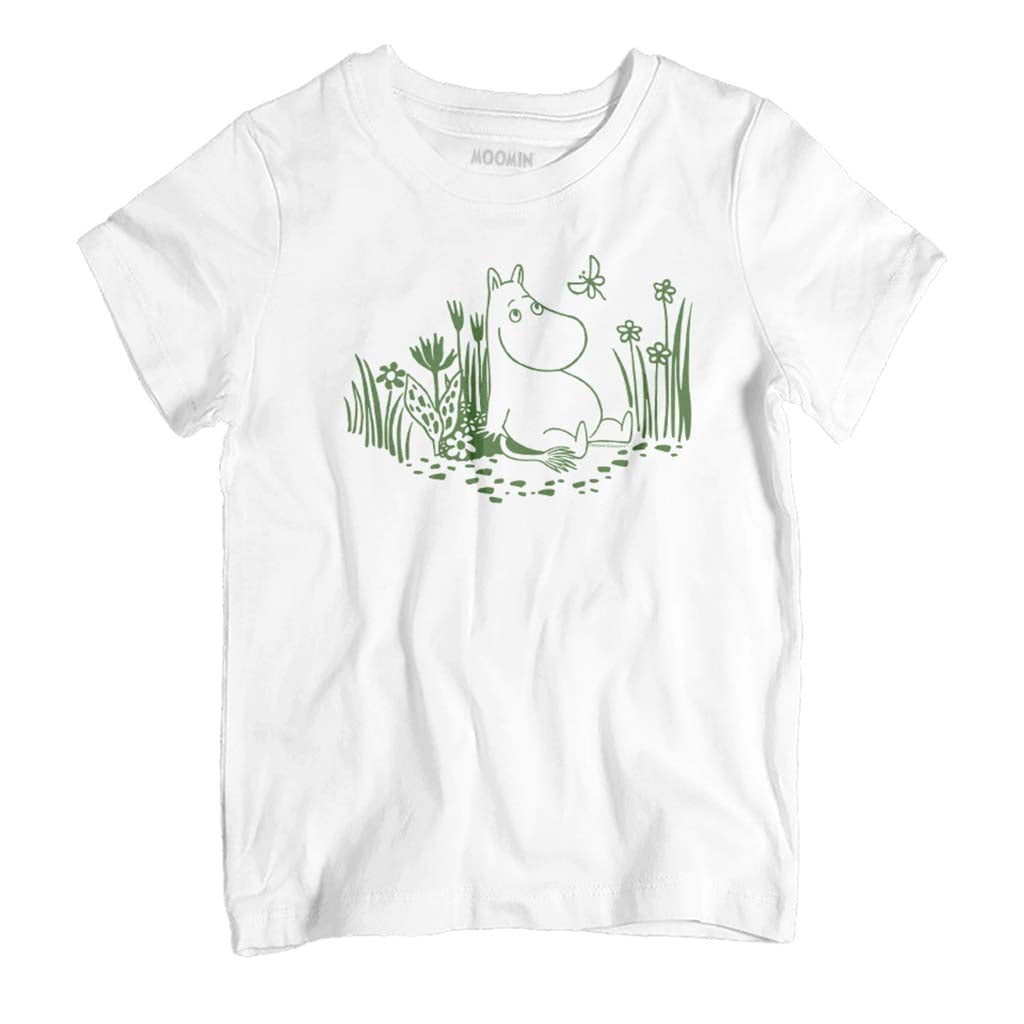 Moomin Moomintroll Relaxing In The Garden Kid's T-Shirt product image 1