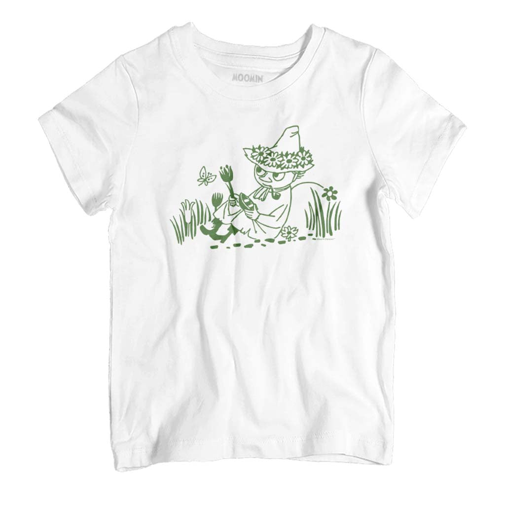 Moomin Snufkin Relaxing In Nature Kid's T-Shirt product image 1