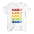 Moomin Rainbow Text Cascade Kid's T-Shirt product image 1