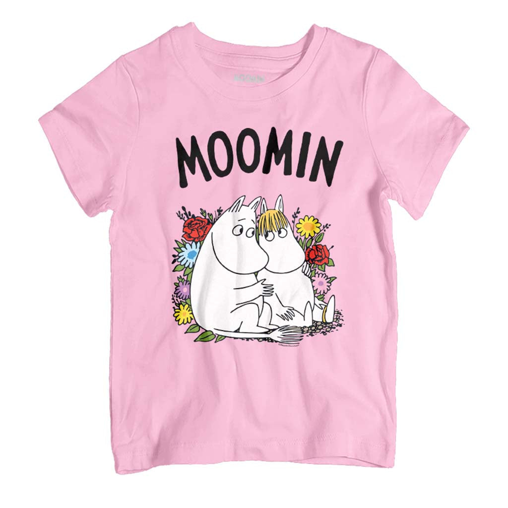 Moomin Moomintroll Snorkmaiden Flowers Kid's T-Shirt product image 1