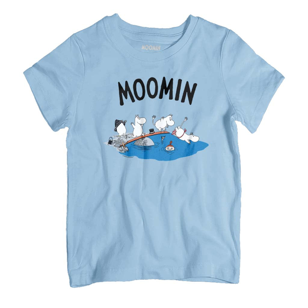 Moomin Family Diving Kid's T-Shirt product image 1
