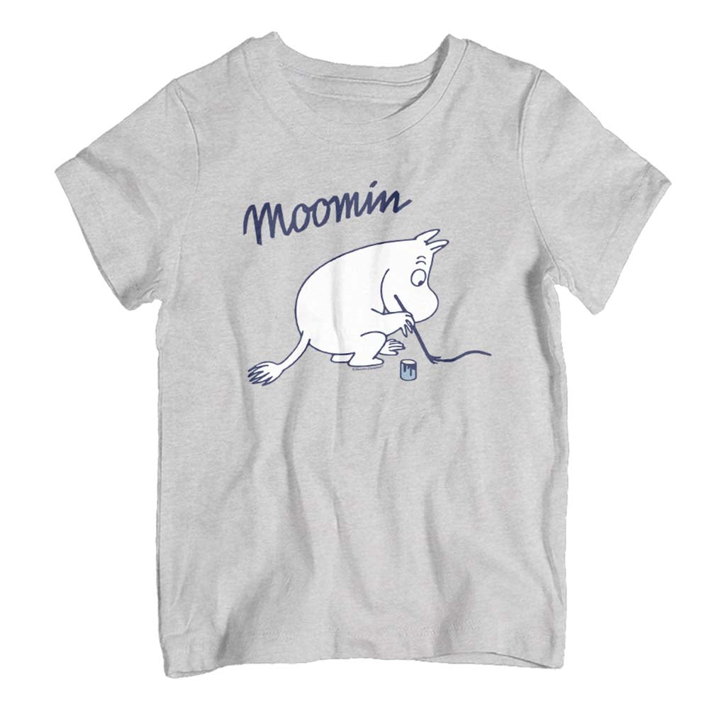 Moomin Moomintroll Paintbrush Kid's T-Shirt product image 1