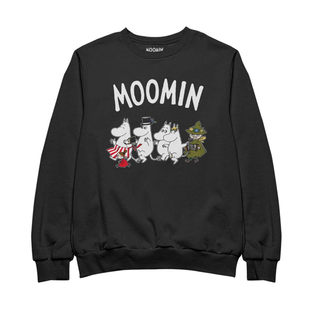 Moomin Family Walking Men's Sweatshirt product image 1