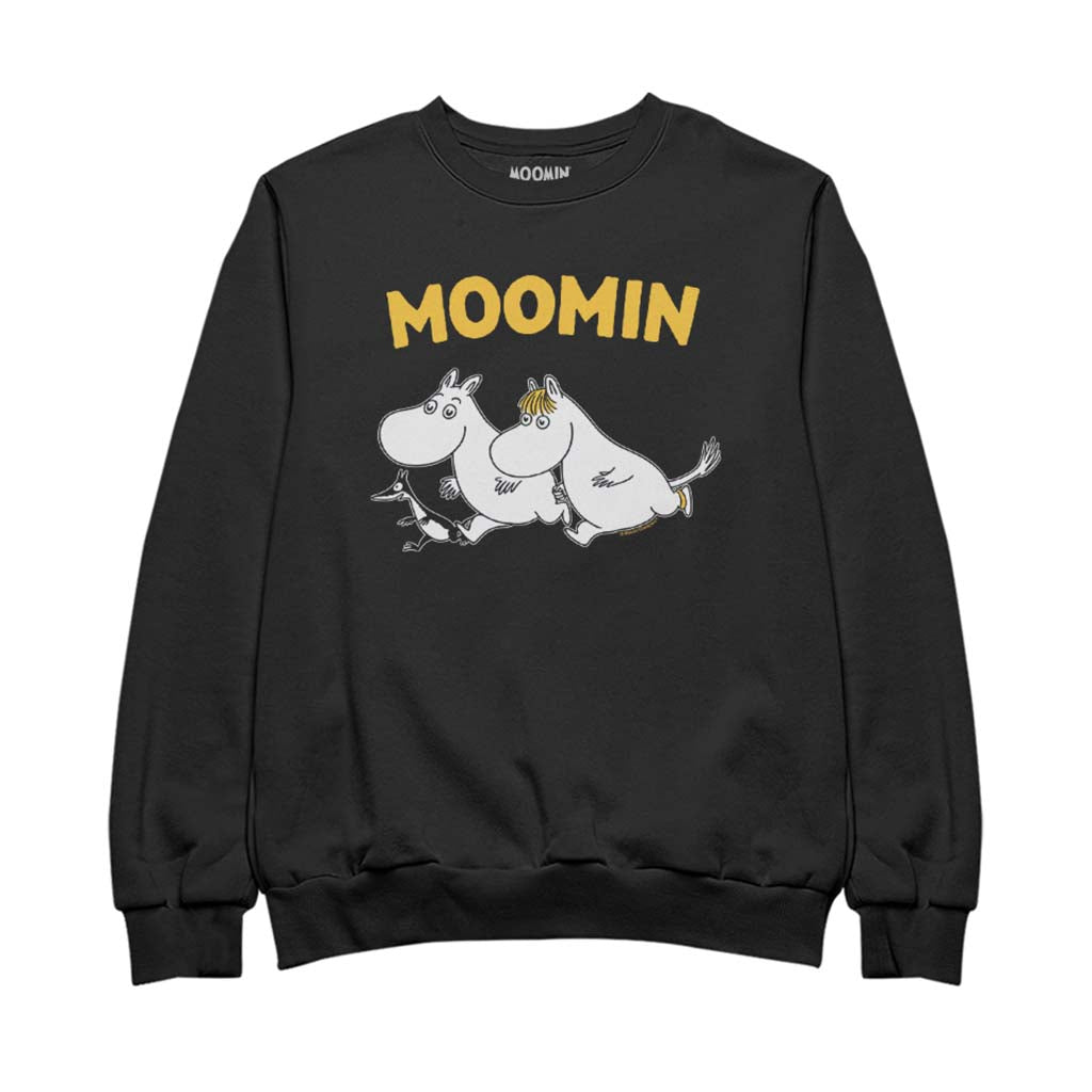 Moomin Running Moomintroll And Snorkmaiden Men's Sweatshirt product image 1