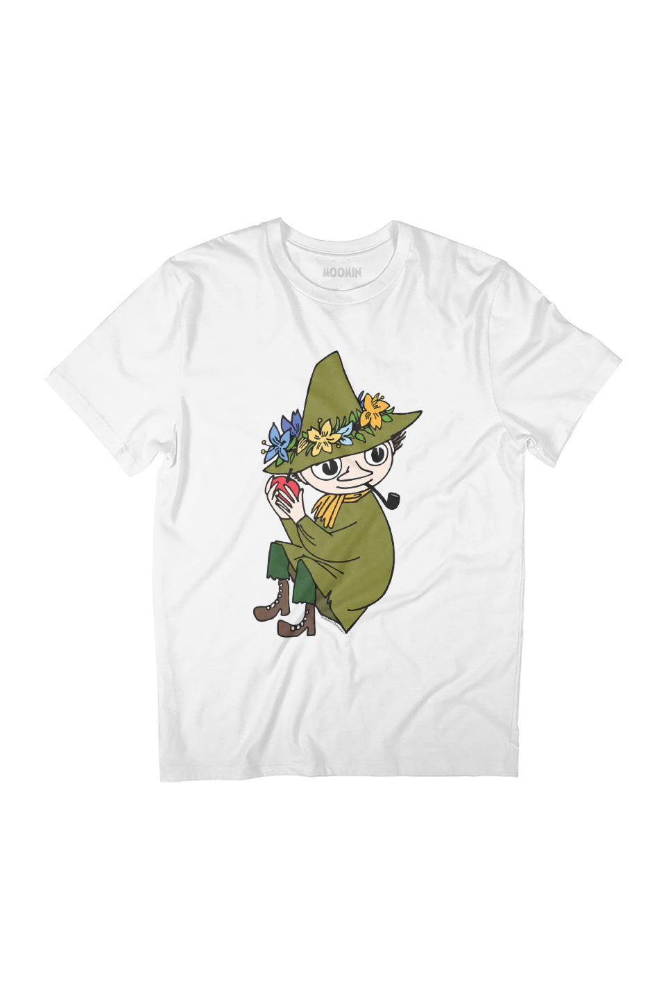 Moomin Snufkin Holding Fruit Women's Relaxed Fit T-Shirt product image 1