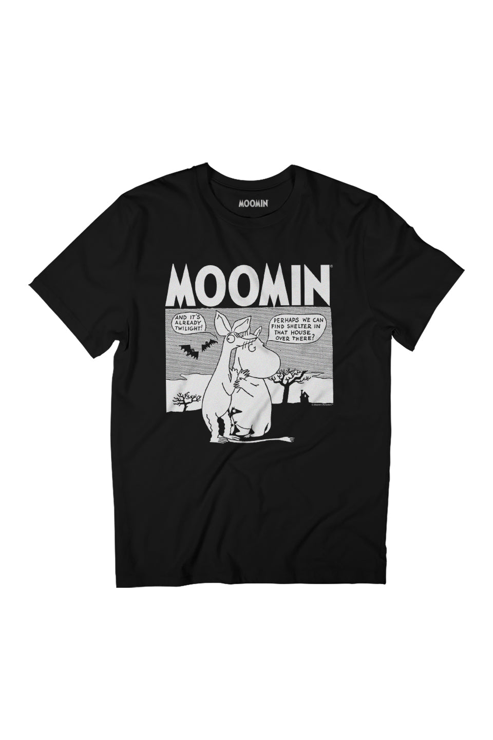 Moomin Moomintroll & Sniff Spooky Comic Strip Women's product image 1