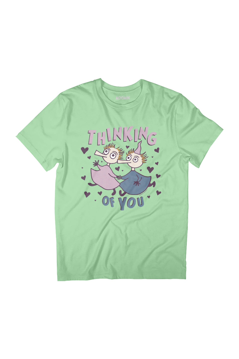 Moomin Thingumy And Bob Thinking Of You Love Hearts Women's product image 1