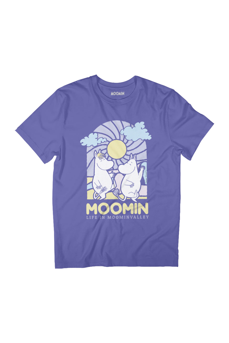 Moomin Life In Moominvalley Stained Glass Style Dark product image 3