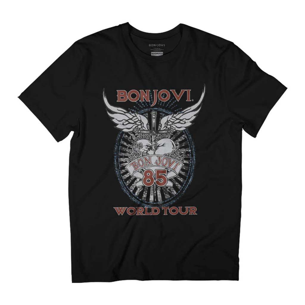 Bon Jovi 85 World Tour Women's Relaxed Fit T-Shirt product image 1
