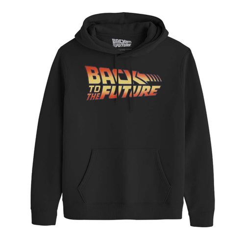 Back To The Future Classic Logo Men's Hooded Sweatshirt product image 1