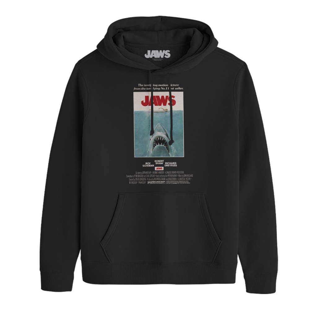 Jaws Movie Poster Men's Hooded Sweatshirt