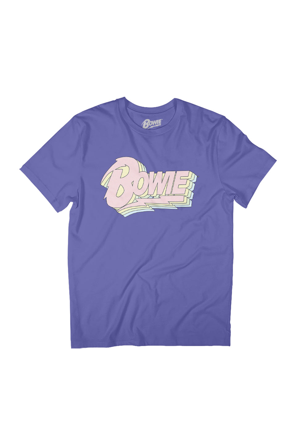 David Bowie Pastel Logo Women's Relaxed Fit T-Shirt product image 1